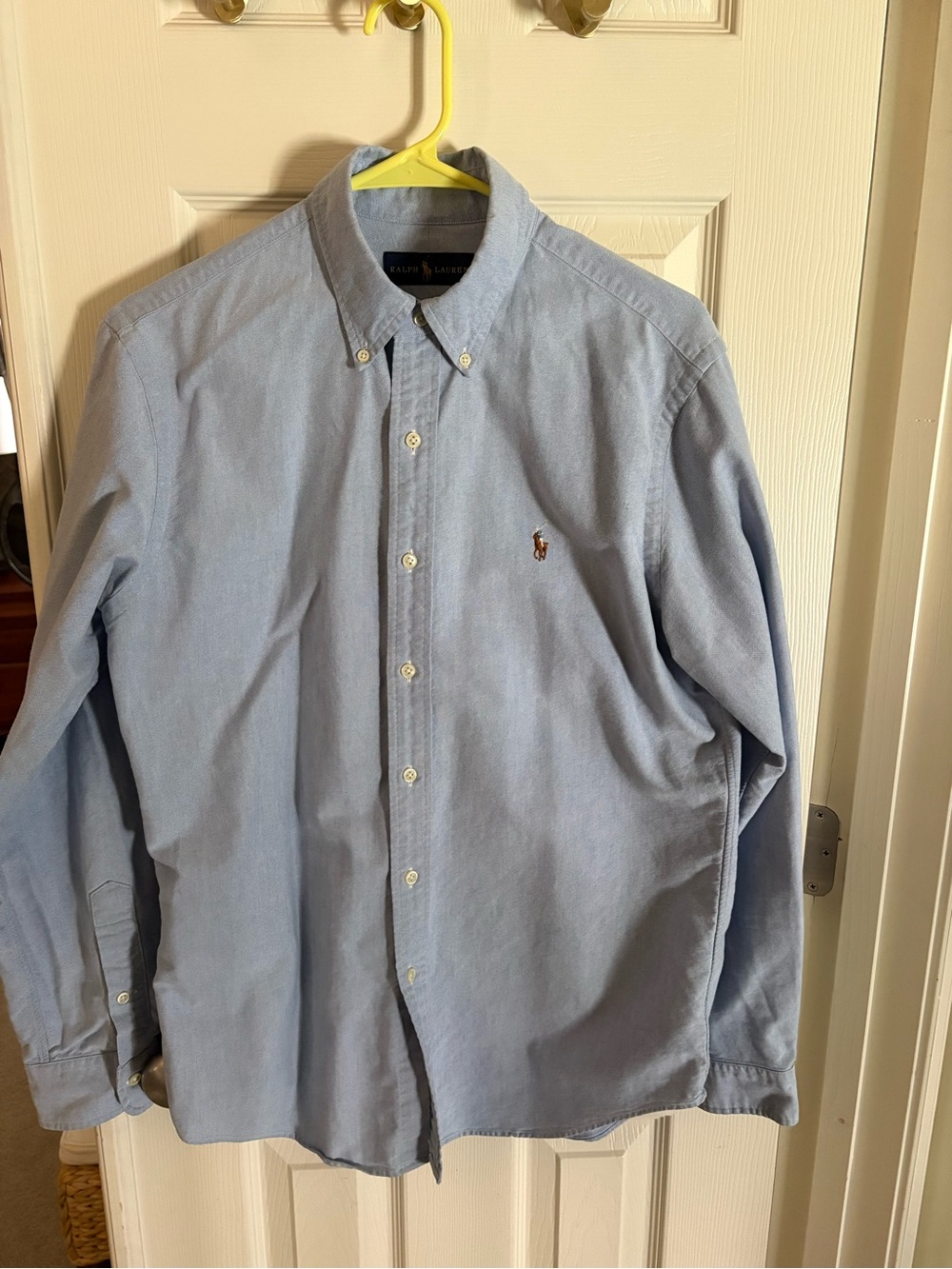 Ralph Lauren Light Blue Long-Sleeve Button-Down Shirt